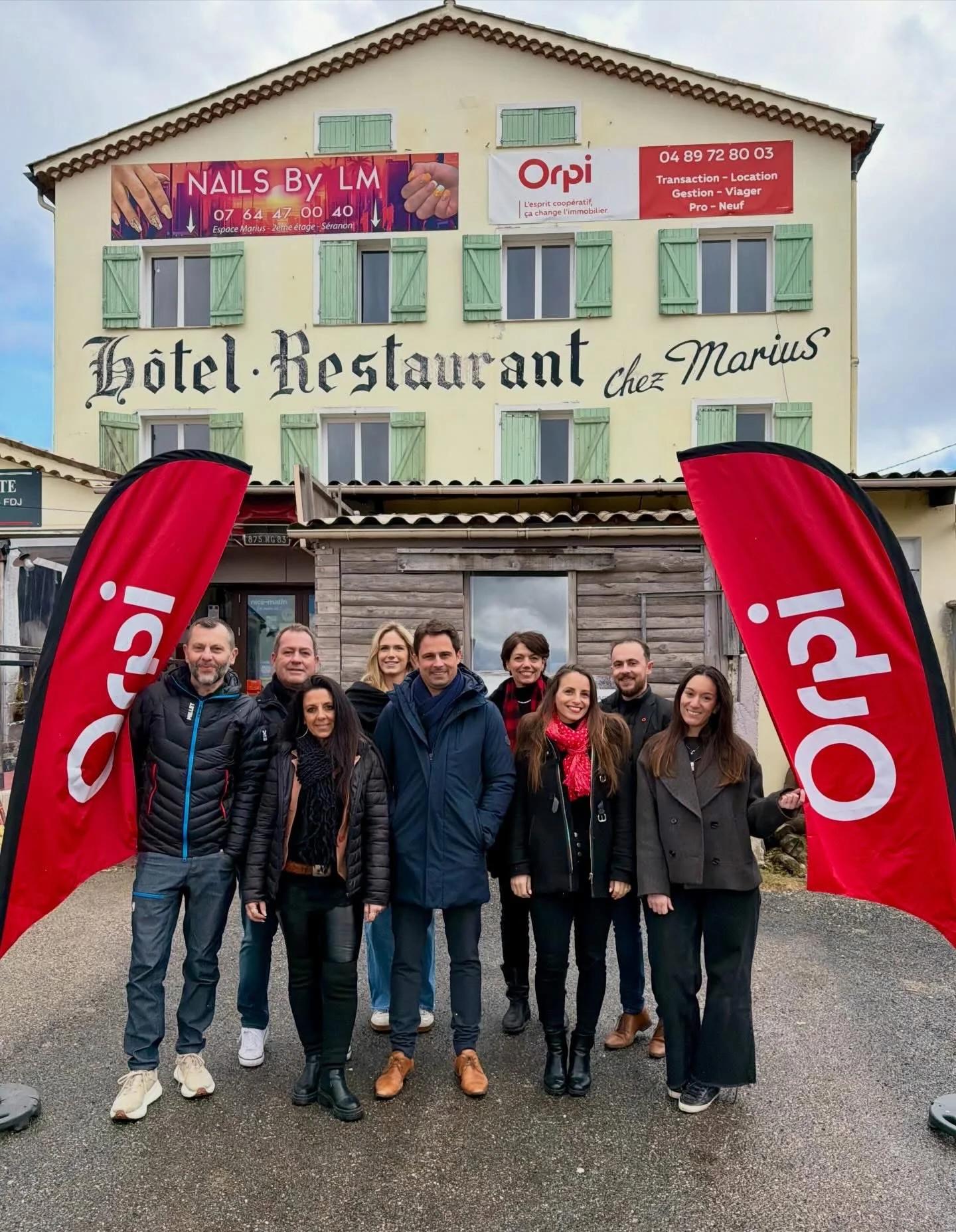 Photo de l'équipe de l'agence